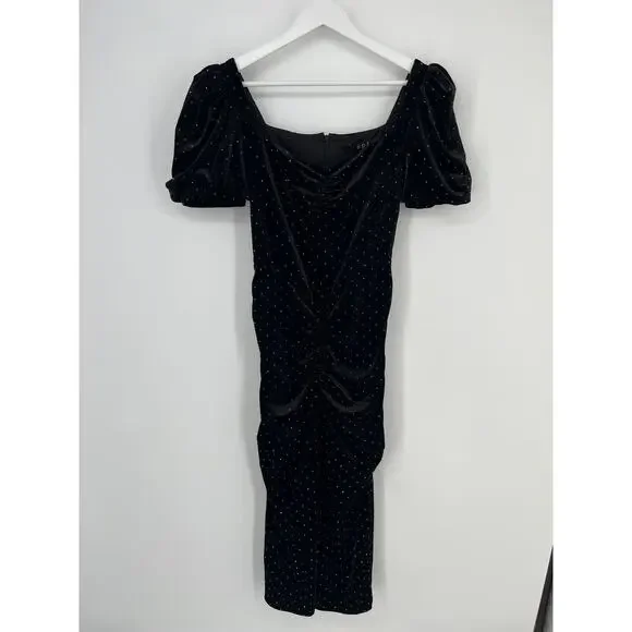 TUCKERNUCK O.P.T Black Felina Midi Dress NWT Size Small - Picture 9 of 10